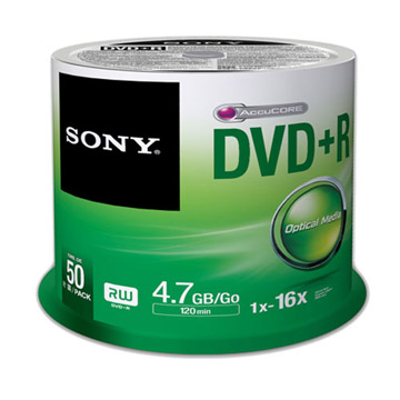 SONY DVD+R 50入布丁