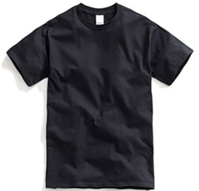 圖騰T恤黑色-XL