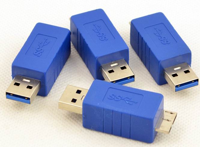 USB3.0 A公-Mic公轉頭