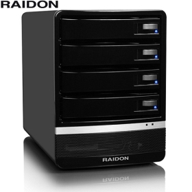 RAIDON 3.5吋USB/eSATA/4bay磁碟陣列 GR5630-SB3