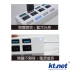 KTNET 藍極光  HUB集線器 4埠+電源 USB3.0