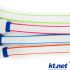 KTNET 繽紛色彩 1:4充電線 花紅 1米