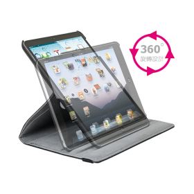 APPLE iPad mini 旋轉站立式保護套-麗緻紋(黑)
