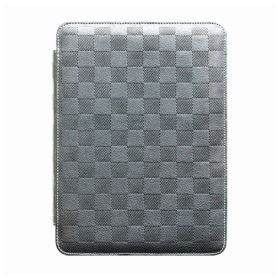 iPad Air 時尚精品-商用站立式保護套(大方格紋-黑)