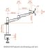 Xergo 支援Apple雙延伸臂夾桌式螢幕支架 EM33A16