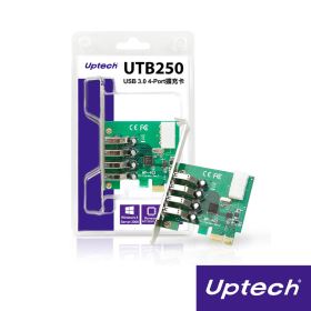 Uptech-UTB250 USB 3.0 4-Port擴充卡