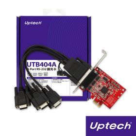Uptech-UTB404A 4-Port RS-232擴充卡