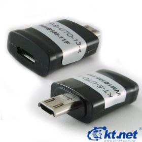 MICRO USB 母頭轉MICRO USB 11P公轉換頭 適用三星NOTE2/S3