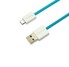 群加USB2-ERMIB156 USB A-micro B 超軟線1.5M藍